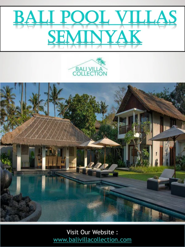 Bali Pool Villas Seminyak