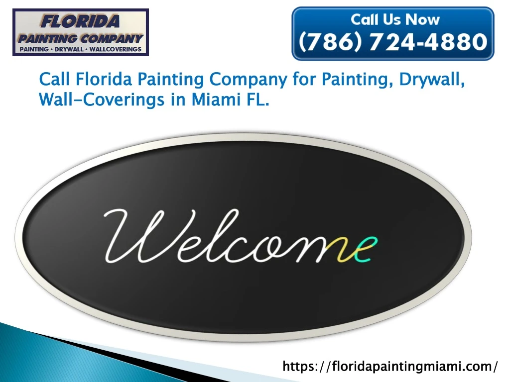 call florida painting company for painting