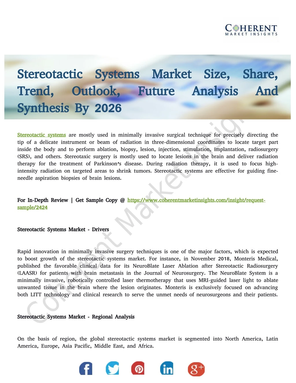 stereotactic systems stereotactic systems market