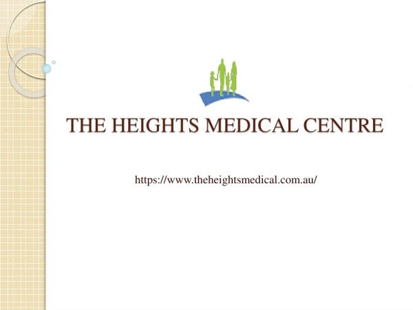 Best GP in Alexander Height-The Heights Medical Centre