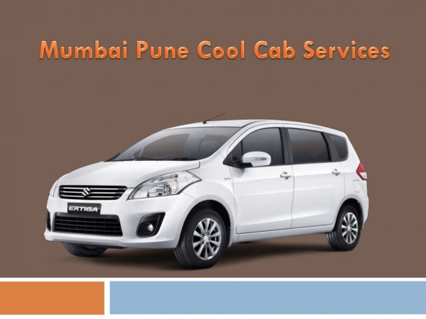 Get Mumbai pune cool cab services