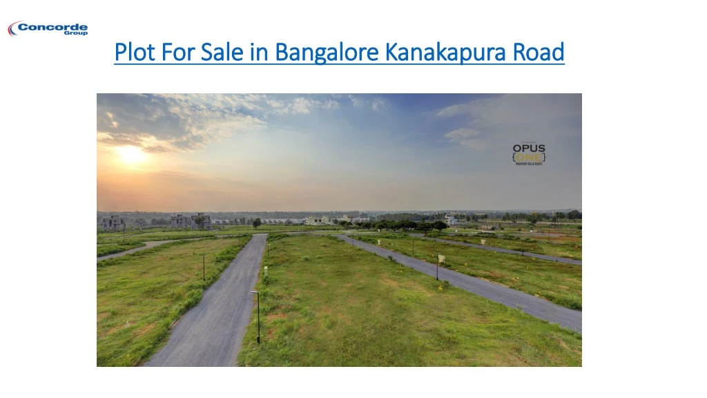 plot for sale in bangalore kanakapura road