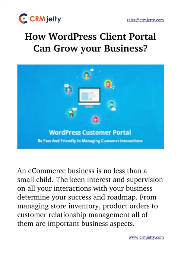 How WordPress Client Portal Can Grow your Business?