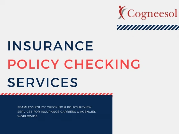 Insurance Policy Checking - Improve Business Operations