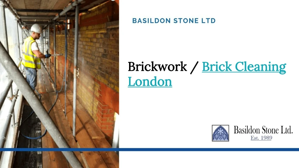 brickwork brick cleaning london