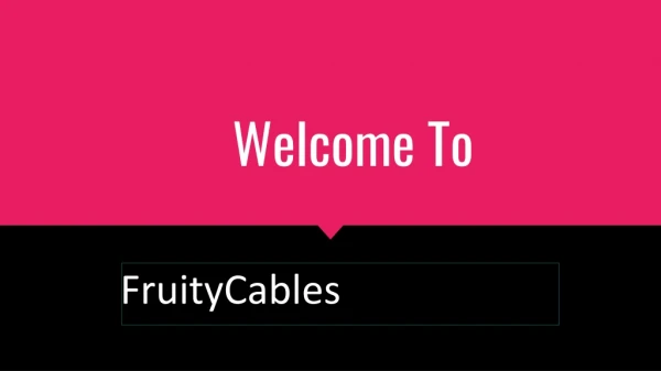 Pre Terminated Fibre Cable