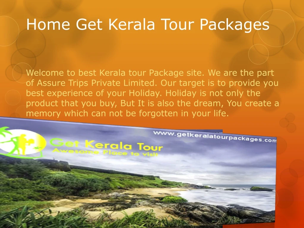 home get kerala tour packages