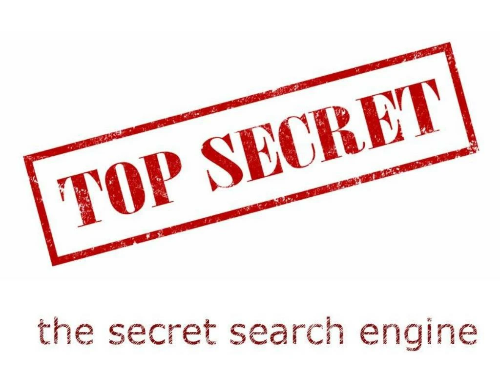 the top secret search engine