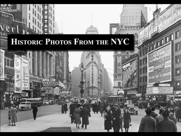 NYC historic photos