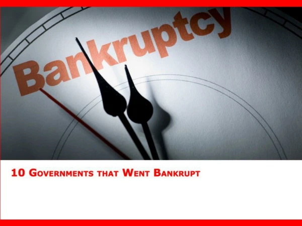 10 governments that went bankrupt
