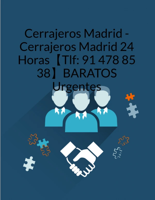 Cerrajeros Baratos Madrid