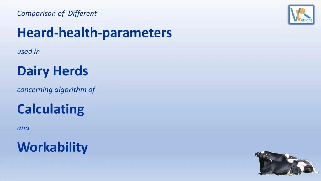 comparison of different heard health parameters