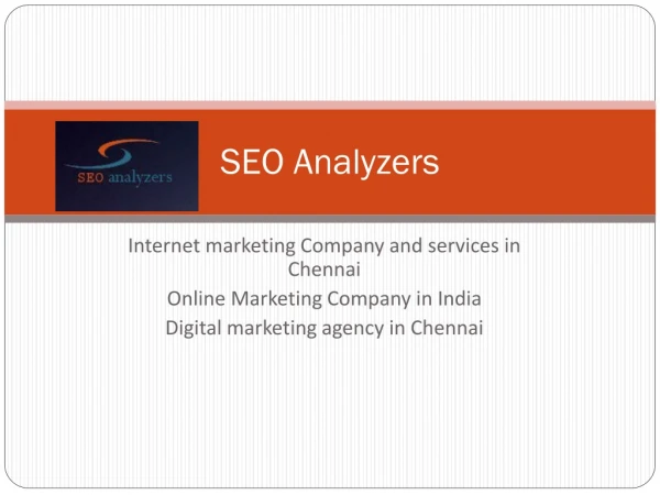 seo analyzers