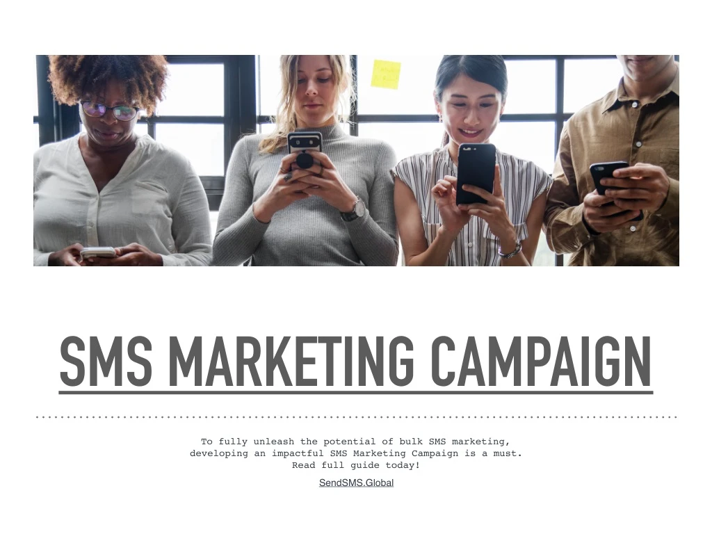 sms marketing campaign