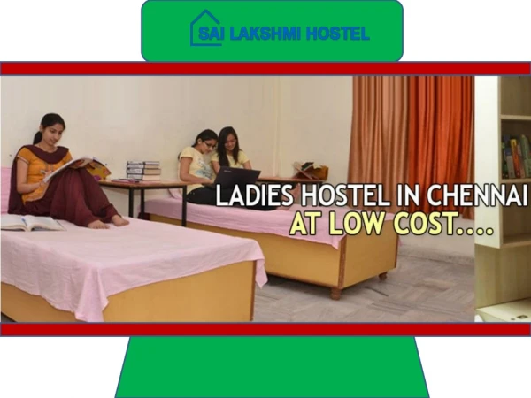 Best Women Hostel in Chennai