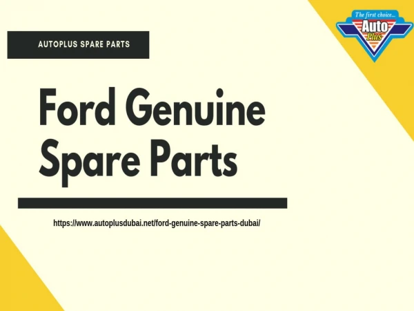Ford Genuine Spare Parts