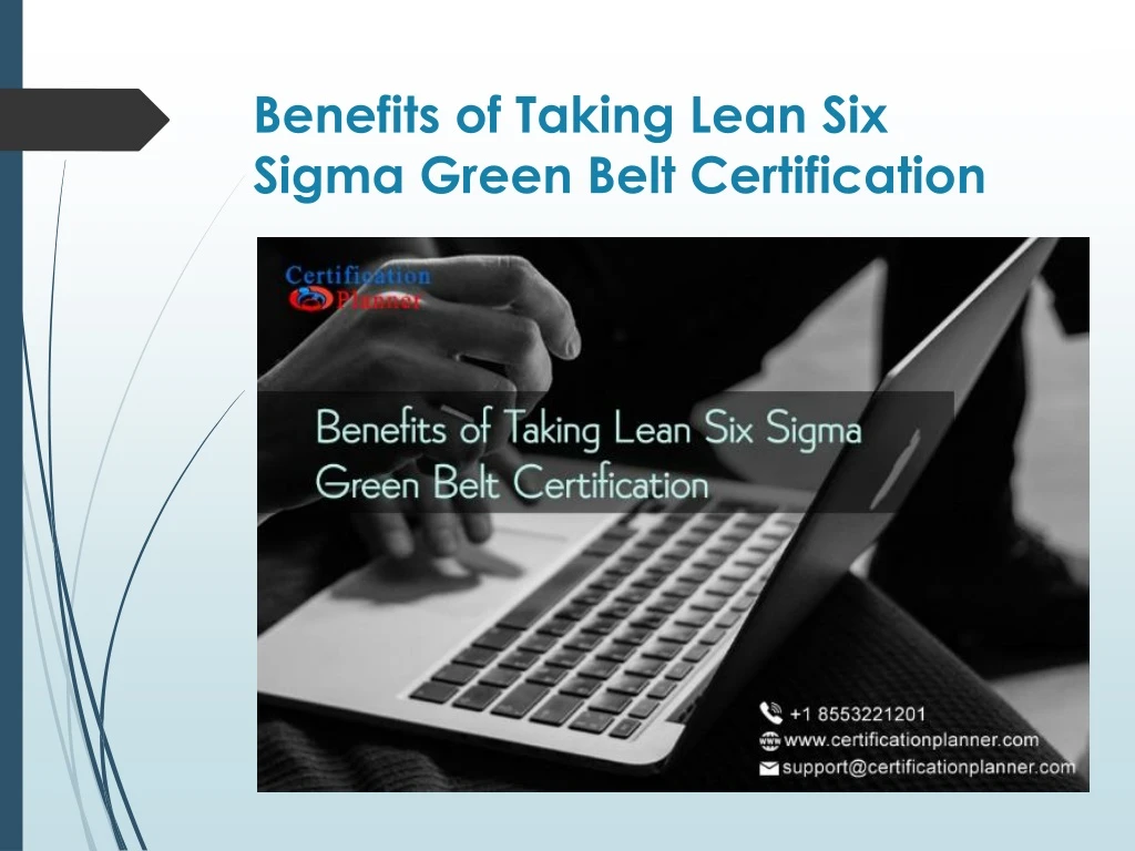 benefits of taking lean six sigma green belt certification