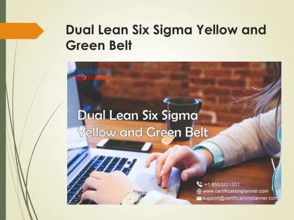 Dual Lean Six Sigma Yellow and Green Belt