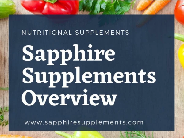 Sapphire Dietary Supplements