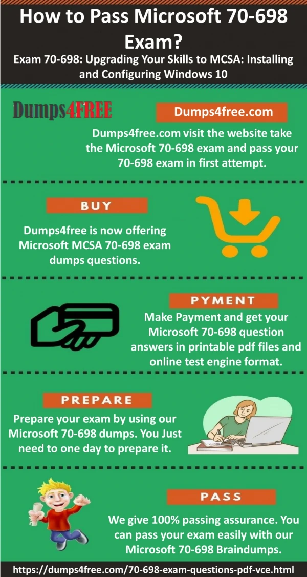 Microsoft MCSA 70-698 Exam Dumps