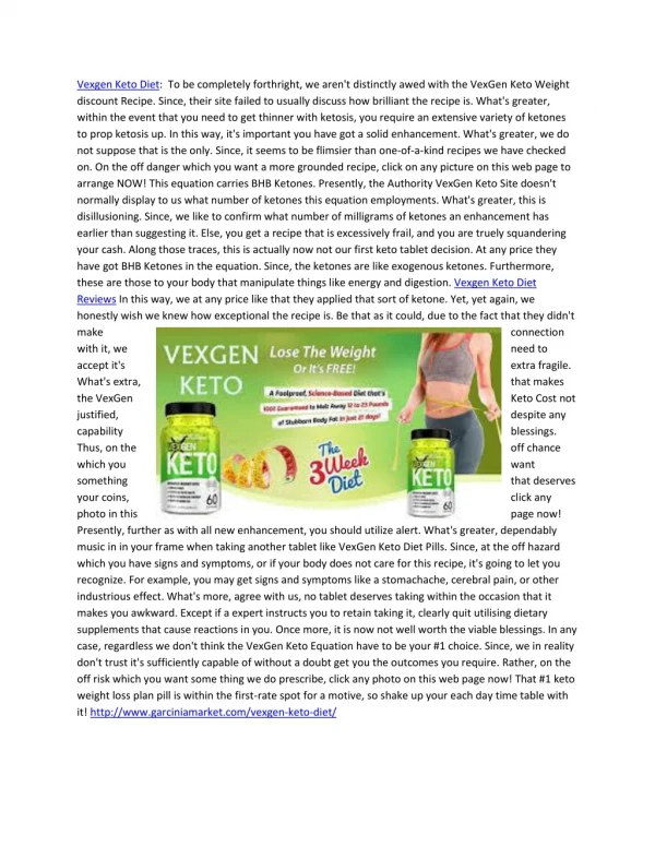 Vexgen Keto Diet Really Work Daily Use & Trial Now