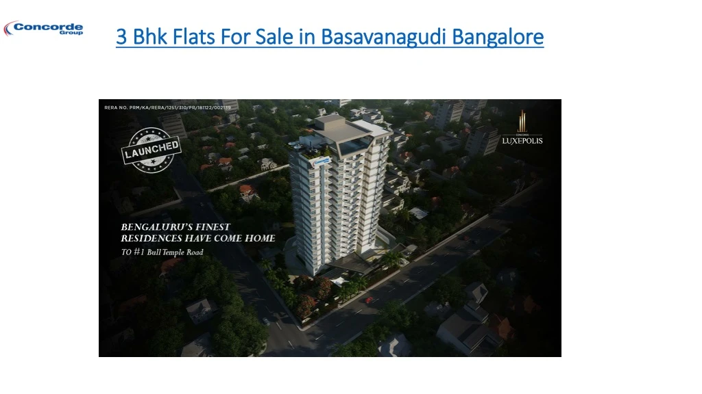 3 bhk flats for sale in basavanagudi bangalore