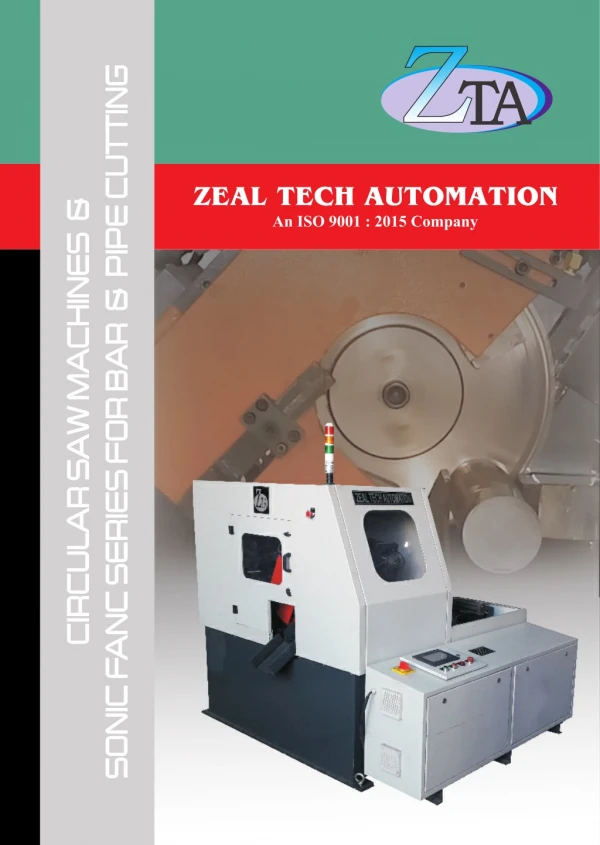 Circular Saw Machine| ZealTech Automation