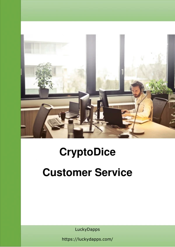 CryptoDice Customer Service