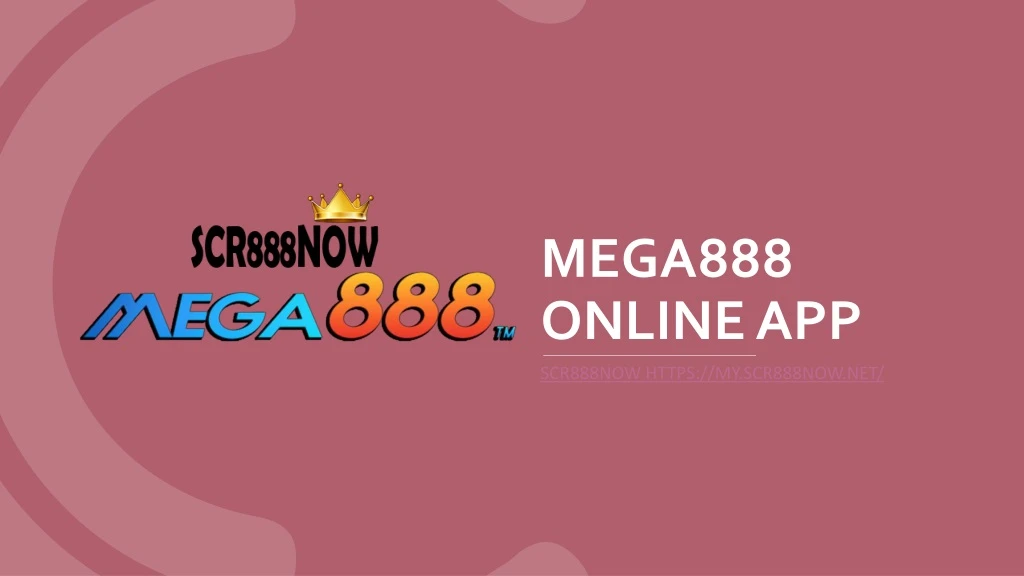 mega888 online app