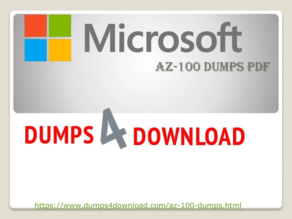 az 100 dumps pdf