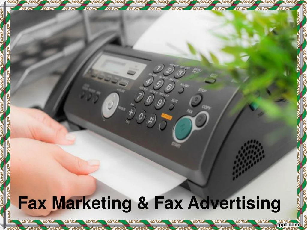 fax marketing fax advertising
