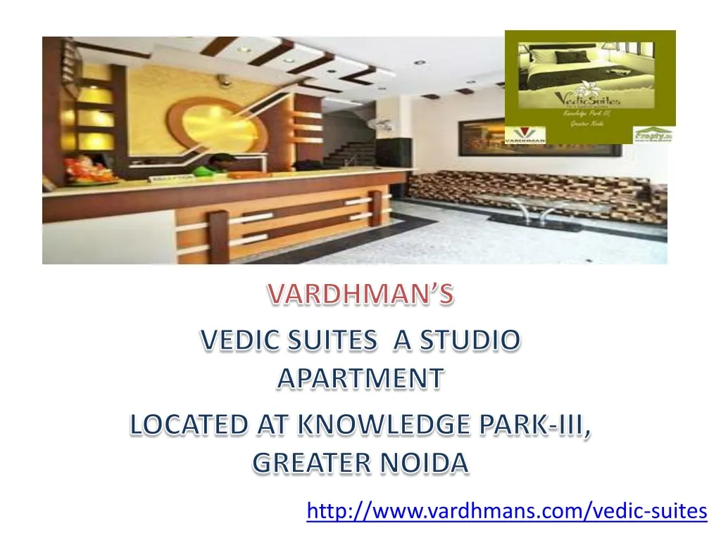 vardhman s vedic suites a studio apartment located at knowledge park iii greater noida