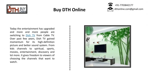 Buydthonline – Best Dish TV Store in Delhi