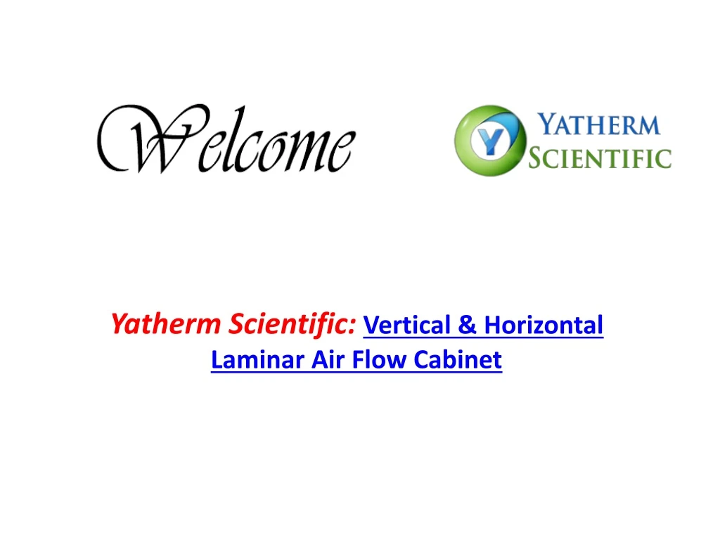 yatherm scientific vertical horizontal laminar