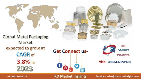Metal Packaging Market Size, Share & Forecast by 2023 | KD Market Insights