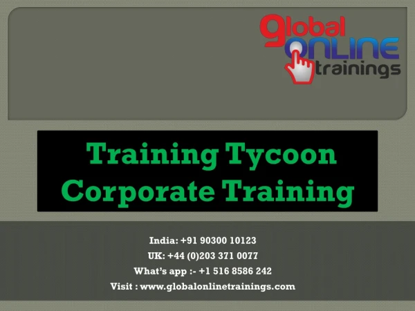 Training Tycoon Corporate Training | Training Tycoon Classroom Training