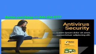 Norton Setup - slide 1