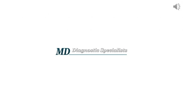 Best Diagnostic Facility in the Country - MD Diagnostic Specialists.