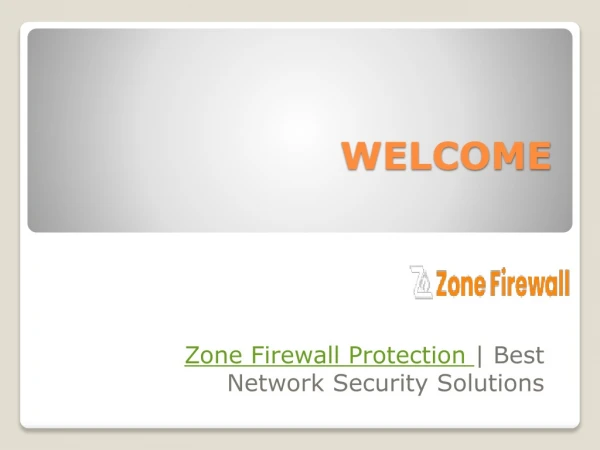 Zone Firewall Protection | Best Network Security Solutions
