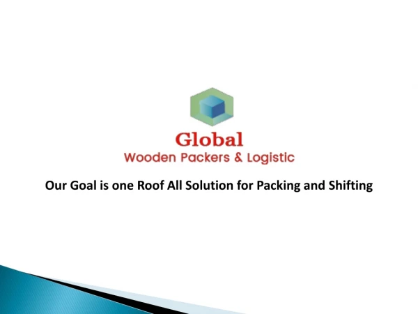 Wooden Packers and Movers in Mumbai