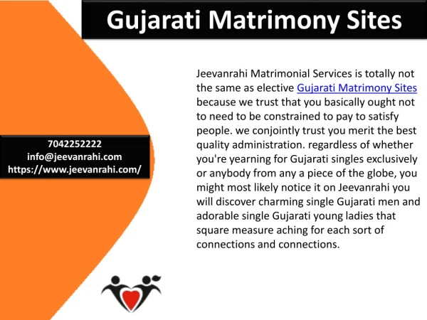 Gujarati Matrimony Sites | Indian Matrimonial Sites