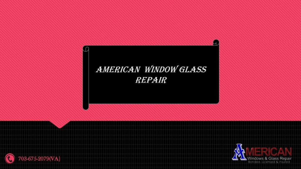 american window glass repair