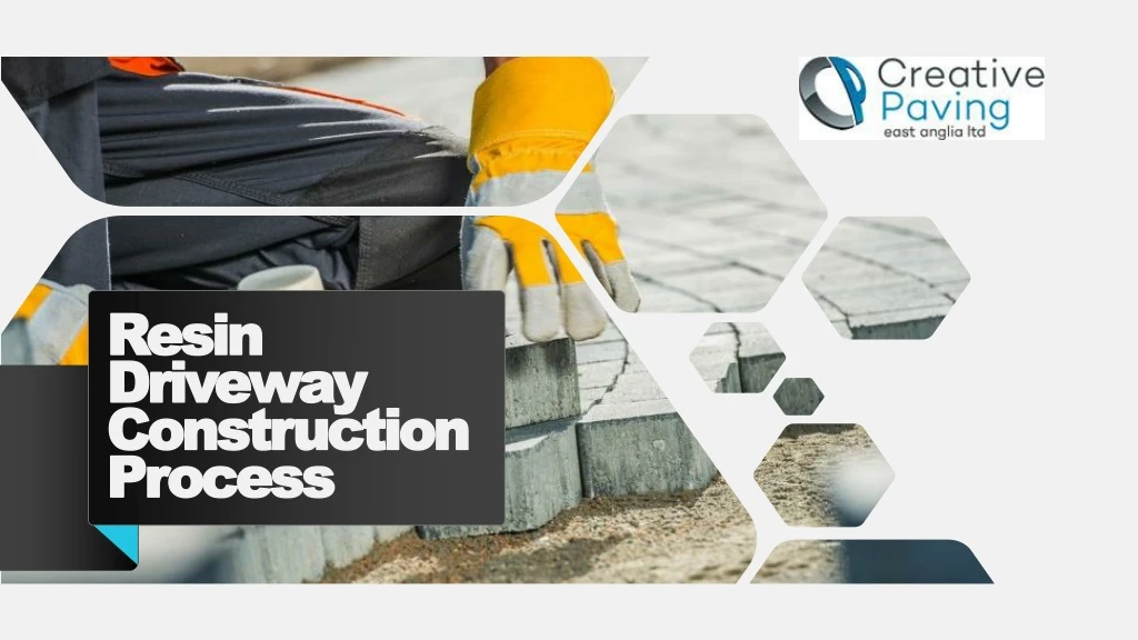 resin driveway construction process