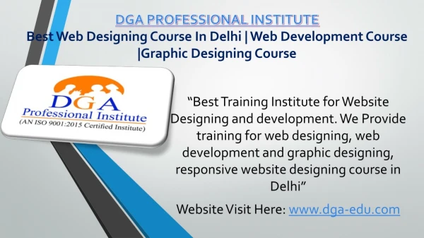 Web Designing| Html & CSS |Web Development Training Institute In Delhi