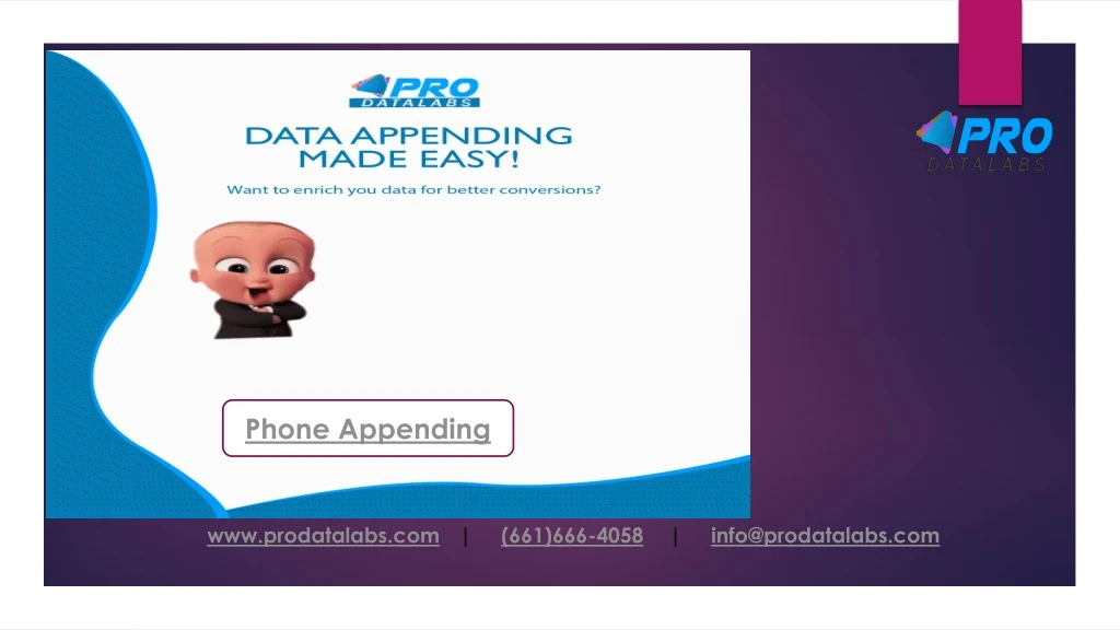 phone appending