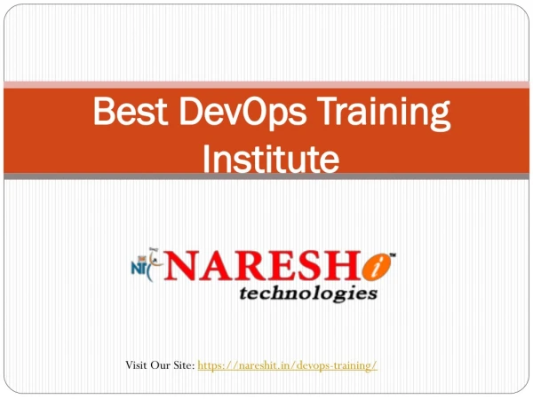 Best Devops Training Institute-Naresh IT
