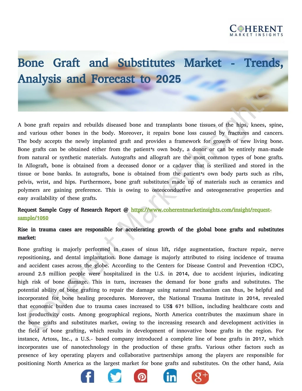 bone graft and substitutes market trends bone