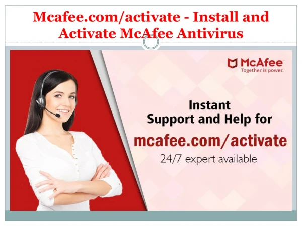 www.mcafee.com/activate - Install and Activate McAfee Antivirus