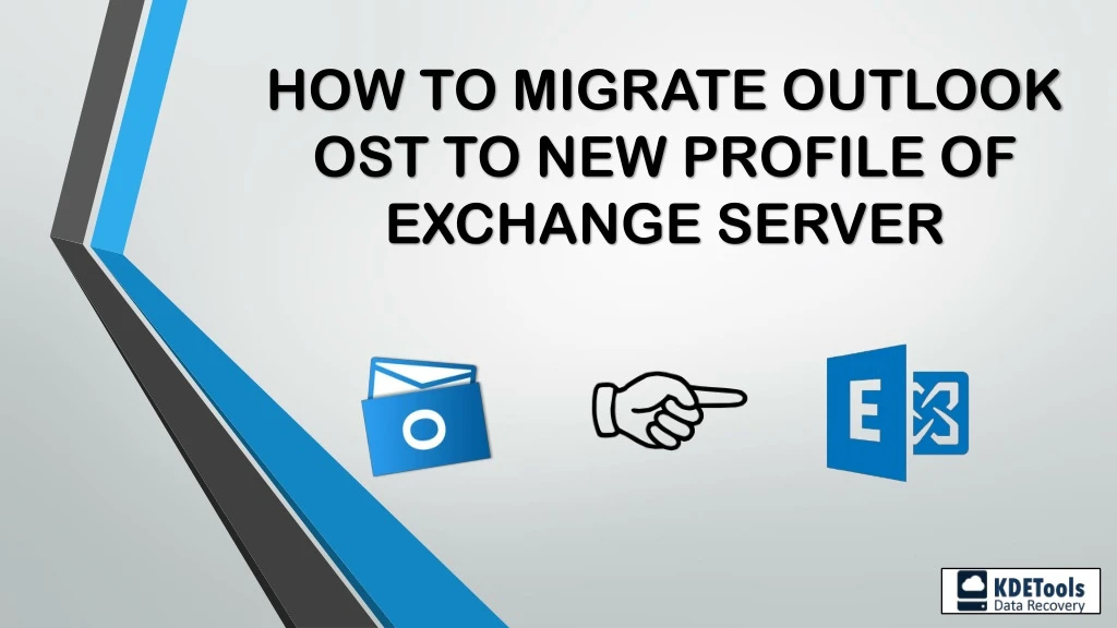 how to migrate outlook ost to new profile of exchange server