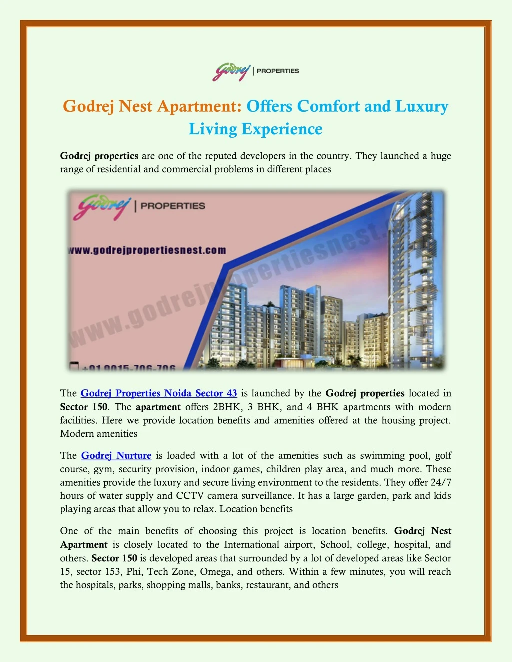 godrej nest apartment offers comfort and luxury